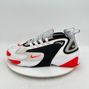 Nike Air Zoom Y2K Men Size 11.5 A00269-105 White Black Neon Orange Training Shoe